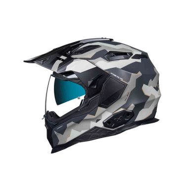 NEXX HILL END COUNTRY HELMET BLACK GREY1