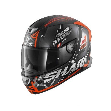 SHARK SKWAL 2.2 NOXXYS HELMET BLACK ORANGE2