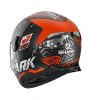 SHARK SKWAL 2.2 NOXXYS HELMET BLACK ORANGE2