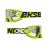 X-BRAND FLAT OUT GOGGLE FLO YELLOW.CLEAR
