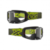 X-BRAND LUCID GOGGLE BRIGHT BLACK.FLOW YELLOW.CLEAR
