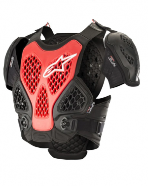 ALPINESTARS BIONIC CHEST PROTECTOR BLACK RED