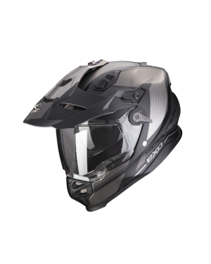 SCORPION ADVENTURE ADF-9000 AIR TRAIL BLACK SILVER