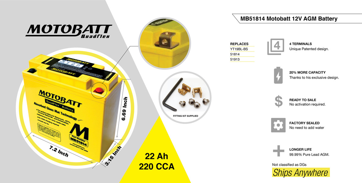 MB51814 MOTOBATT 12V AGM BATTERY2