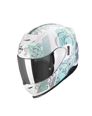 SCORPION EXO-520 AIR FASTA WHITE BLUE