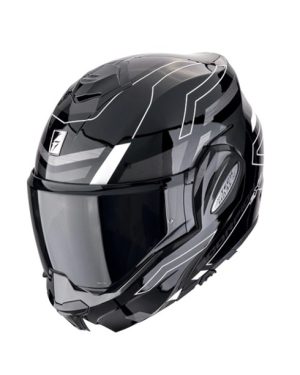 SCORPION EXO-TECH EVO CONQUER BLACK WHITE
