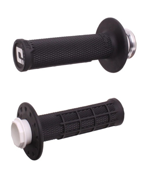 ODI MICRO-X HALF-WAFFLE V2 LOCK-ON GRIPS BLACK