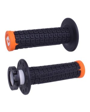 ODI NOMAD OFF-ROAD V2 LOCK-ON GRIPS BLACK ORANGE