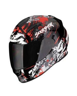 SCORPION EXO-491 SPECTOR BLACK RED