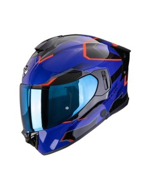 SCORPION EXO-530 CLIP BLUE BLACK RED