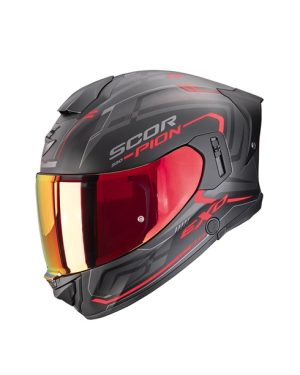 SCORPION EXO-530 SLOPE BLACK RED